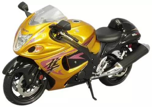 GSX 1300R Hayabusa 2009 Solid Majestic Gold Готовый продукт WIT S 1/12 Черный/Металлик