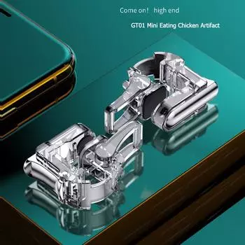 GT01 1 пара PUBG Mobile Trigger Grip Gamepad Кнопка Fire Phone Controller