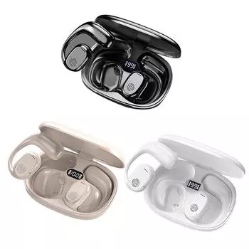 GT280 Wireless Earbuds Open-Ear HIFI Stereo Headphones With Power Display Charging Case Noise чёрный