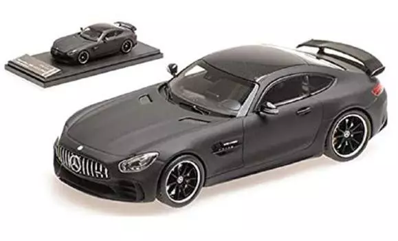 GT R 2017 Кожаный матовый черный масштаб готовый продукт миникар 420710 [Почти настоящий] Mercedes-AMG - - 1/43 чёрный