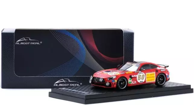 GT R 2017 Rote Sau With Driving Lamp scale finished product minicar 420715 [Almost Real] Mercedes-AMG - - - 1/43