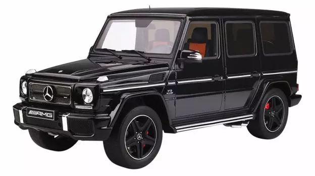 GT Spirit Mercedes Benz G65 AMG черный готовый продукт 1/12 чёрный