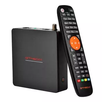 GTMEDIA V9 Prime LA DVBS/S2/S2X Приемник сигналов Поддержка IKS Бразилия Телеприставка CA Слот для карты EU Plug чёрный