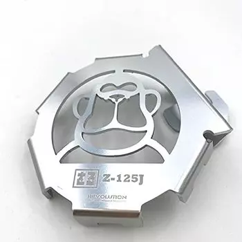 GTR Revolution Honda Monkey125 Защита звукового сигнала Honda Monkey125 Защита звукового сигнала Серебряная крышка/звуковой сигнал