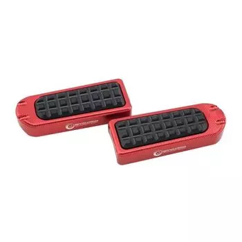 GTR Revolution Honda Monkey 125 DAX 125 Footpeg MONKEY125 DAX ST125 FRONT FOOT PEG 3D CNC Step Footrest Metal (Red) красный