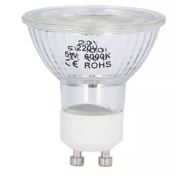 GU10 Лампочка 5 Вт Светодиодная лампа COB Лампа с регулируемой яркостью Точечная лампа для спальни и офиса 220 В