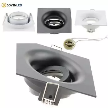 GU5.3 Круглый GU10 светильник Downlight Встраиваемый светильник Downlight Рамка Корпус светодиодного светильника Downlight Крепление GU10 MR16 LED Рамка Цоколь Лампы Holde