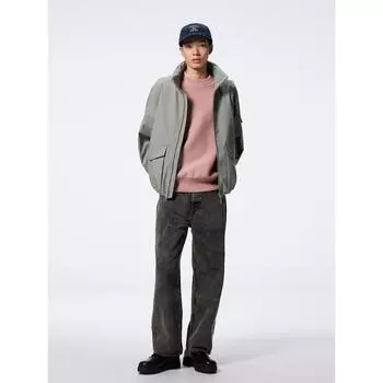 Gu By Uniqlo Baggy Jeans Standard Length 72.0cm 08 DARK GRAY/27inch