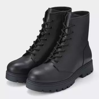 GU by Uniqlo Ботинки на толстой подошве со шнуровкой+E