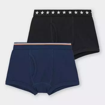 GU by Uniqlo Боксеры для мальчиков 2 шт Star Line 80 MULTI PATTERN 1/100cm