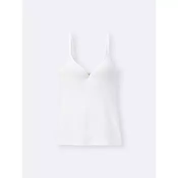 GU by Uniqlo Brafeel V-образный вырез на бретелях+e 01 OFF WHITE/XS