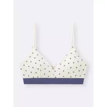 GU by Uniqlo Бюстгальтер-бюстье Цветок +e 30 NATURAL/XS