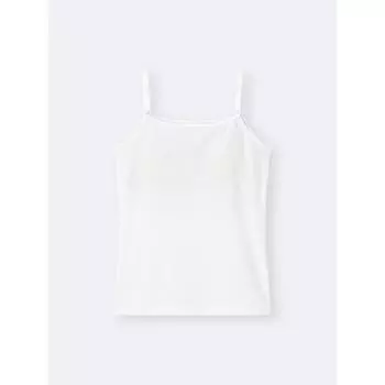 GU by Uniqlo Бюстгальтер для девочек Feel Petite Camisole 01 OFF WHITE/140cm