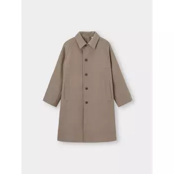 Gu By Uniqlo Cozy Melton Balmacarn Coat+os US Характеристики 33 KHAKI/XS