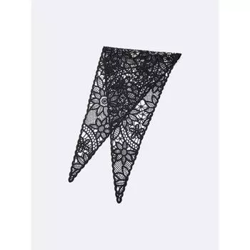 Gu By Uniqlo Crochet Scarf 09 BLACK/ONE SIZE