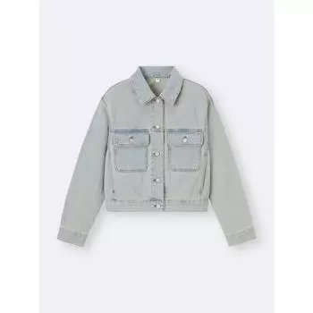 GU by Uniqlo Denim BloUson+os US Спецификация 62 BLUE/XS