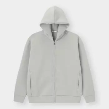 GU by Uniqlo Double Face Full Zip Hoodie+OS US Specification