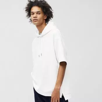 Толстовка Gu By Uniqlo Dry Double Face с рукавом 5 минут 00 WHITE/XS