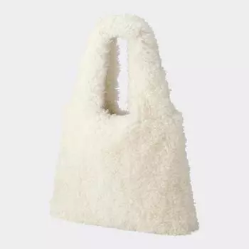 GU by Uniqlo furry tote bag