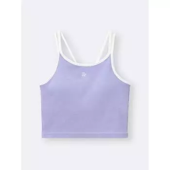 Gu By Uniqlo Girls Bra Feel Petite Cropped Camisole 00 WHITE/140cm