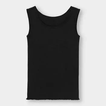 GU by Uniqlo GIRLS бюстгальтер в тонкую рубчиковую майку