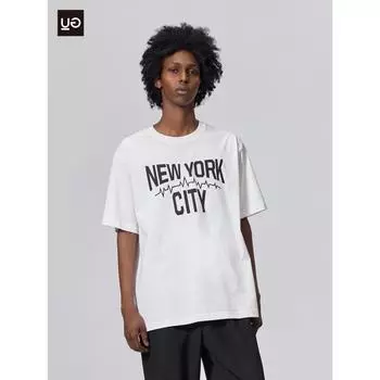 GU by Uniqlo Графический T 5 минутный рукав Undercover 1 00 WHITE/XS