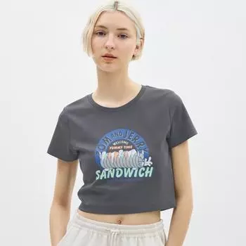 GU by Uniqlo Graphic Mini T с коротким рукавом ТОМ И ДЖЕРРИ 2