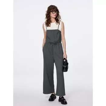 GU by Uniqlo Комбинезоны в рубчик 08 DARK GRAY/XS