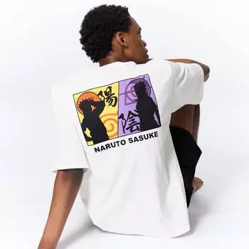 GU by Uniqlo комплект для отдыха с короткими рукавами шорты Наруто