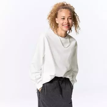 GU by Uniqlo Легкая толстовка свободного покроя с длинным рукавом