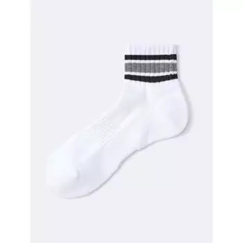 GU by Uniqlo Линия носков до щиколотки 01 OFF WHITE/2527cm