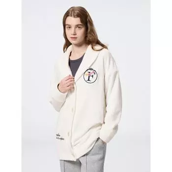 Gu By Uniqlo MarShmallow Feel Lounge Cardigan Frieren Beyond Journey S End 01 OFF WHITE/XS