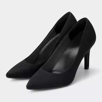 GU by Uniqlo Туфли-лодочки Marshmallow 8,5 см+X 09 BLACK/220cm