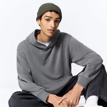 GU by Uniqlo Можно установить стираную толстовку с капюшоном