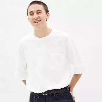 GU by Uniqlo объемный рукав T 5 минут OSB+EC