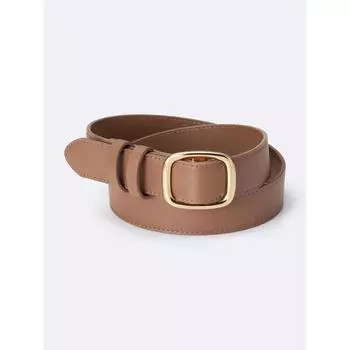 GU by Uniqlo Ремень с квадратной пряжкой 09 BLACK/ONE SIZE