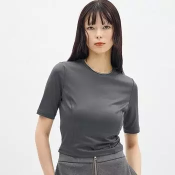 GU by Uniqlo Seam T с коротким рукавом Q+E