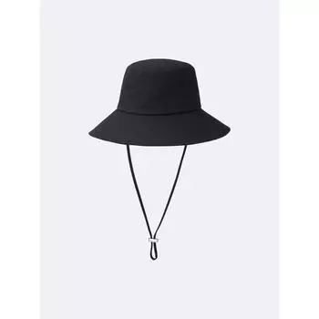GU by Uniqlo Шляпа с широкими полями, обработанная ультрафиолетом 09 BLACK/ONE SIZE