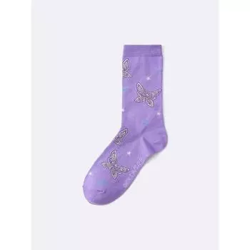 Gu By Uniqlo SockS Frieren Beyond Journey S End 73 PURPLE/ONE SIZE