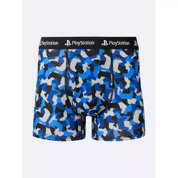 Gu By Uniqlo Стильные сухие шорты-боксеры Playstation 65 BLUE/S