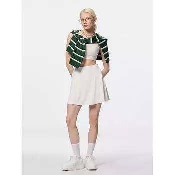 GU by Uniqlo Сухое эластичное пальто Ga 01 OFF WHITE/XS
