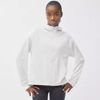 GU by Uniqlo UV Cut Dry Толстовка на молнии с длинными рукавами GA