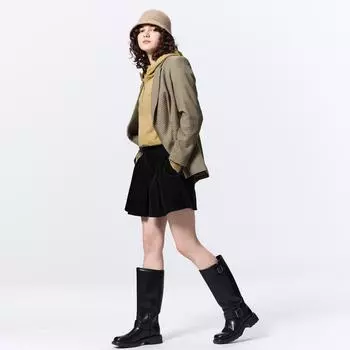 GU by Uniqlo Вельветовое пальто 30 NATURAL/S