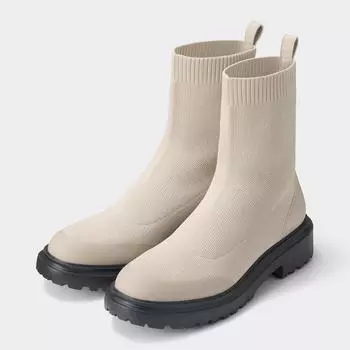 GU by Uniqlo вязаные носки объемная подошва сапоги+X