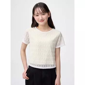 Gu Girls Кружевная Комбинация T Jr 01 OFF WHITE/S