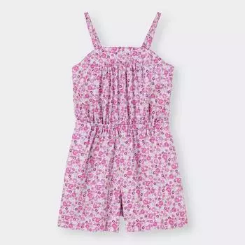 GU GIRLSКороткие брюки-комбинезон с цветочным принтом