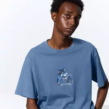 GU от Uniqlo Graphic T Призрак в доспехах SAC