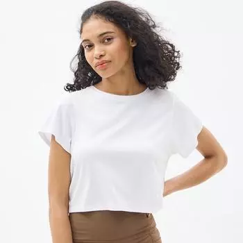 GU от Uniqlo Side Seamless Compact T с коротким рукавом GA+E