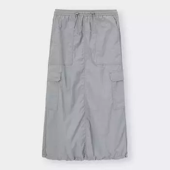 GU от Uniqlo Tech Cargo Длинная юбка + ОС, спецификация для США