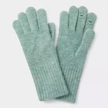 GU пышные трикотажные перчатки